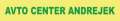 Logo AVTOCENTER Andrejek Miran sp